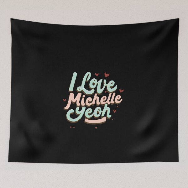 Item preview, I Love Michelle Yeoh designed and sold by Itsheartshop.