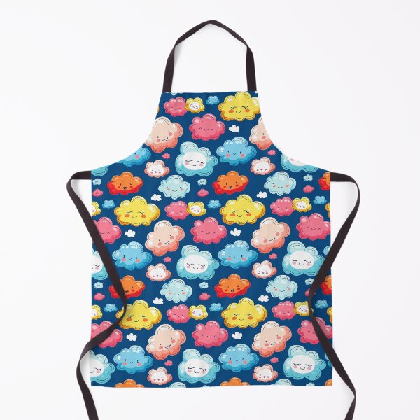 Item preview, Cute Colorful Clouds Pattern designed and sold by RetroPrints.