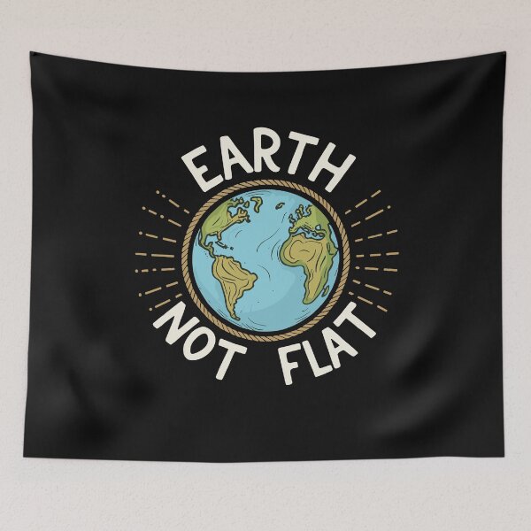 Item preview, Earth Is Not Flat Shirt - Earth Is Not Flat  designed and sold by Pitchou07.