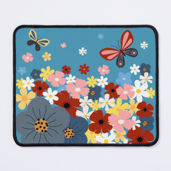 Item preview, Colorful Meadow with Butterflies designed and sold by AnulaArt.