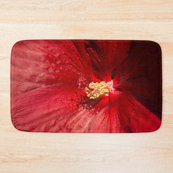Item preview, Scarlet Bloomcore - Exotic Hibiscus Flower in Rich Red designed and sold by Georgia Mizuleva.