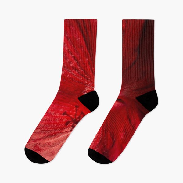 Item preview, Scarlet Bloomcore - Exotic Hibiscus Flower in Rich Red designed and sold by Georgia Mizuleva.