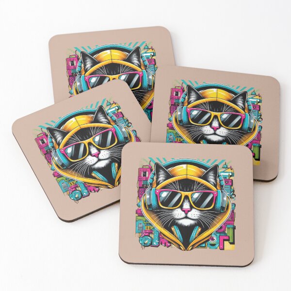 Item preview, Cat Hiphop designed and sold by Myra365Art.