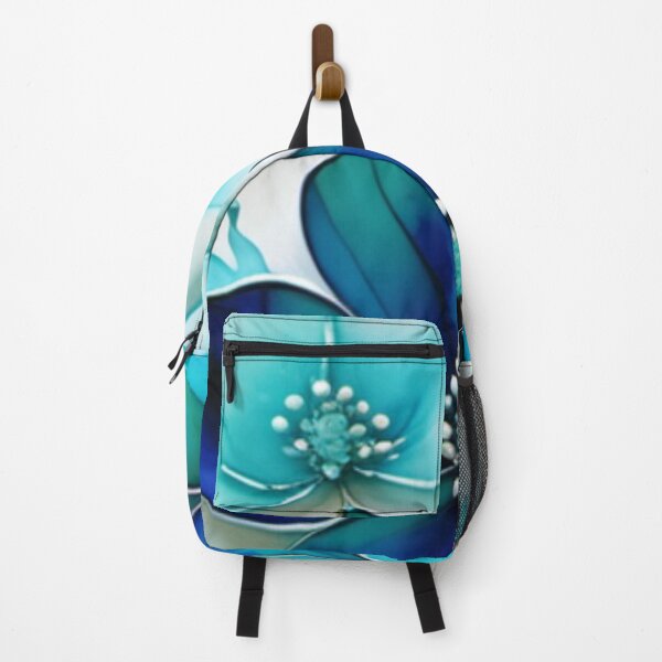 Item preview, Pretty Blue Flowers with Glossy Droplets 1 Vibrational Art designed and sold by JillyJ05.