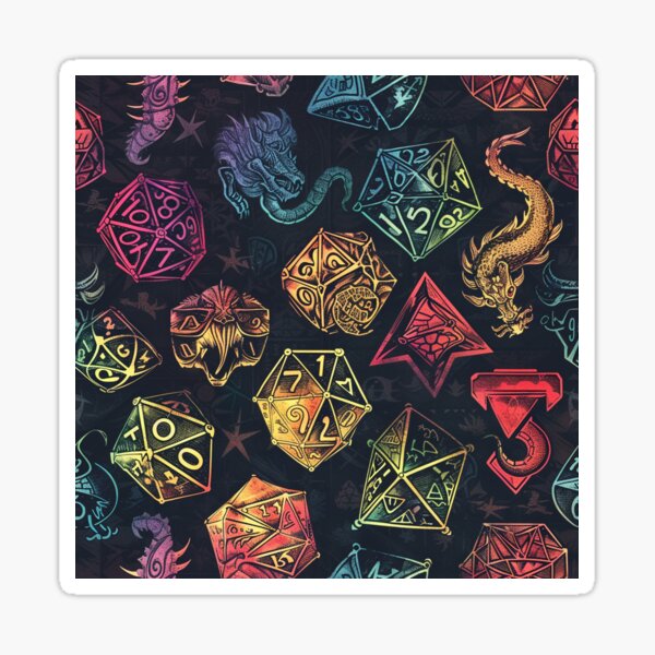 Artikelvorschau, D&D-Würfel entworfen und verkauft von MidArtForge.