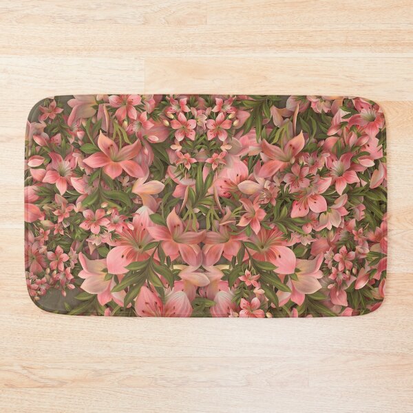 Item preview, Dreamy multicolored flowers pattern design designed and sold by fotoryum.