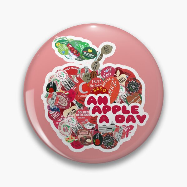 Item preview, An apple a day from fruit labels designed and sold by lizxberry.
