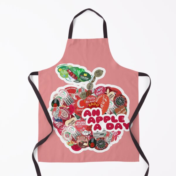Item preview, An apple a day from fruit labels designed and sold by lizxberry.