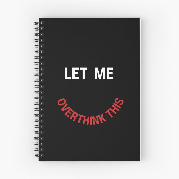 Item preview, Let Me Overthink This Smiley designed and sold by StonerAlienShop.