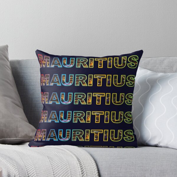 Item preview, Vibrant Mauritius Typography: Flag-Inspired Design designed and sold by RvinJo8.