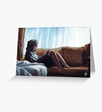 The Reader Greeting Card
