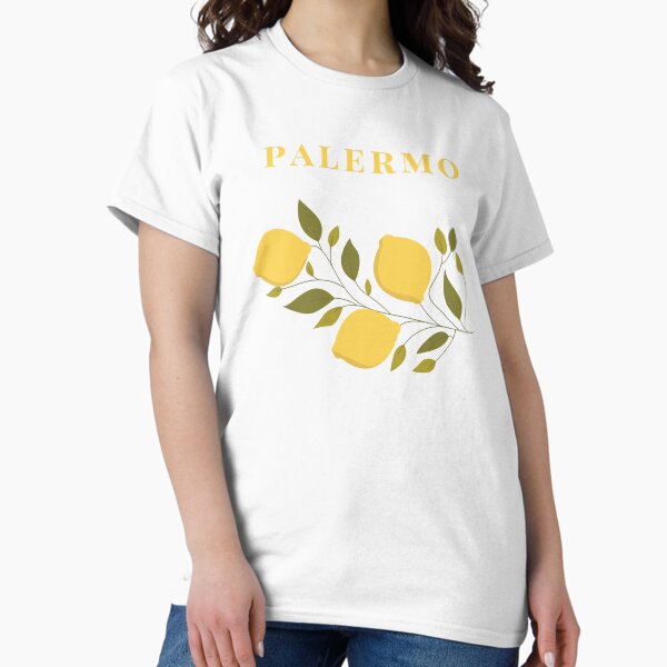 Aperçu de l'œuvre Palerme Limone Design des villes italiennes créée et vendue par JeSuisAgnes.