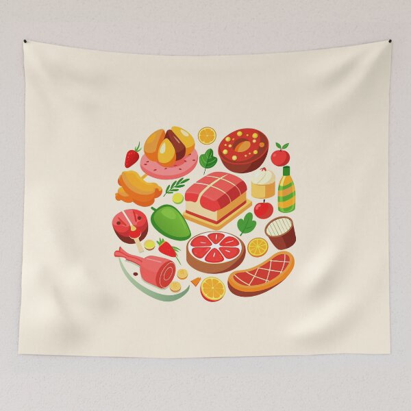 Item preview, Cute Meat Food designed and sold by Itsheartshop.