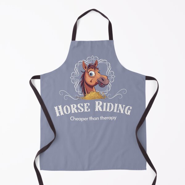 Item preview, Horse Riding, Cheaper Than Therapy - Funny Horse Gift designed and sold by KatanaCreative.
