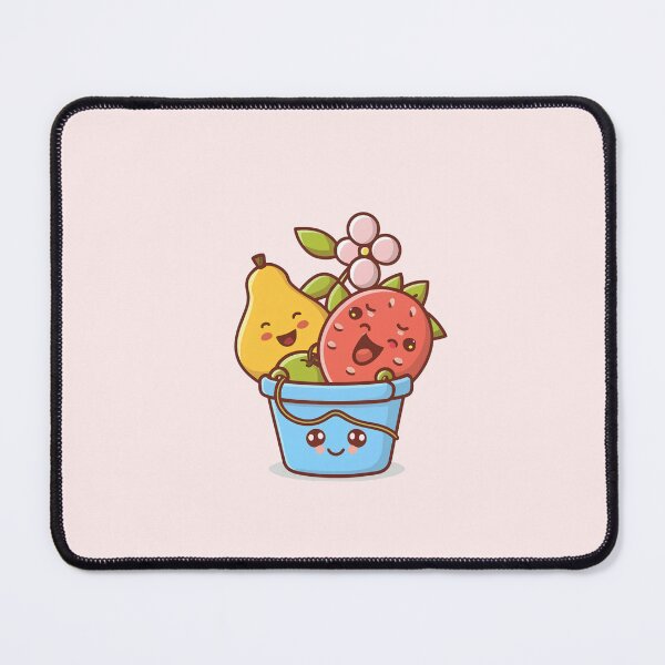 Item preview, Kawaii Fruits In Bucket designed and sold by Itsheartshop.