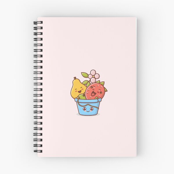Item preview, Kawaii Fruits In Bucket designed and sold by Itsheartshop.