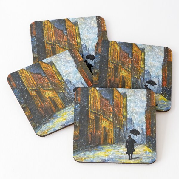 Item preview, Alley on a Rainy Night designed and sold by chrisbradbury.