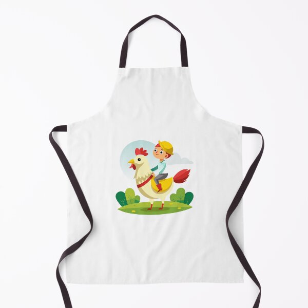 Item preview, boy on rooster designed and sold by designerTurker.