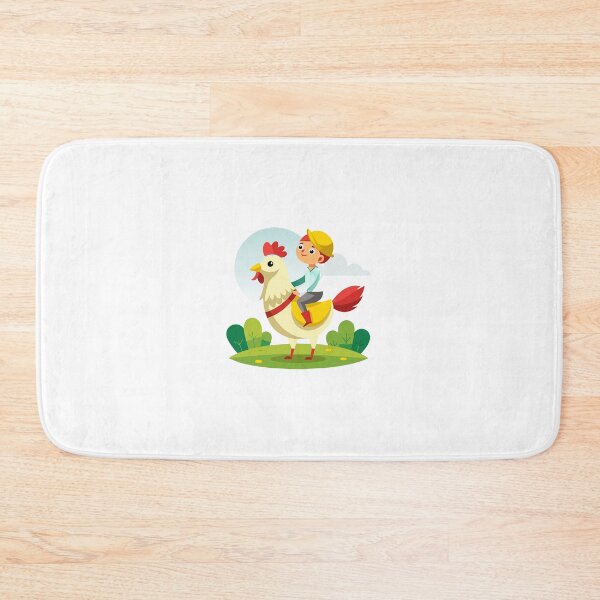 Item preview, boy on rooster designed and sold by designerTurker.