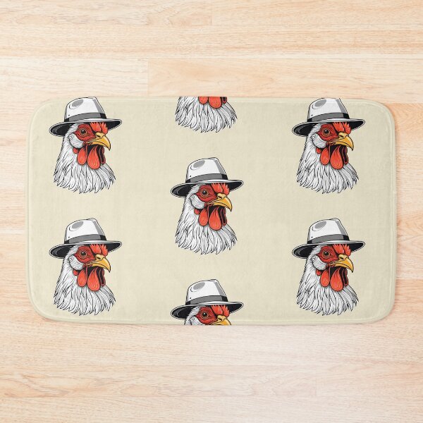 Item preview, Rooster wearing hat designed and sold by PragmaticP.