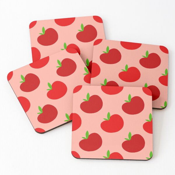 Item preview, red fruit tomato cherry pattern designed and sold by vyascreations.