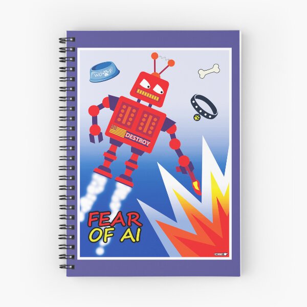 Item preview, Fear Of AI (2024) designed and sold by CussRoberts.