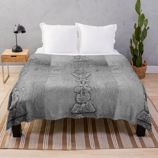 Item preview, Ancient Markings Cordoba Vertical Black and White designed and sold by eddiebarronshop.
