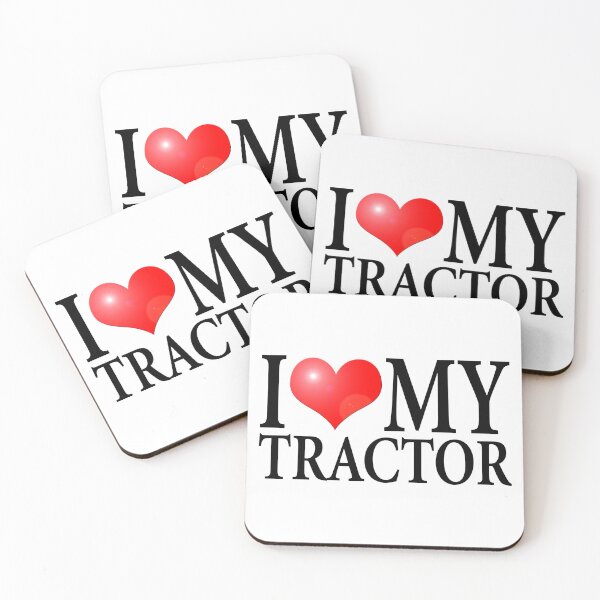 Item preview, I LOVE MY TRACTOR designed and sold by OldClassicCar.