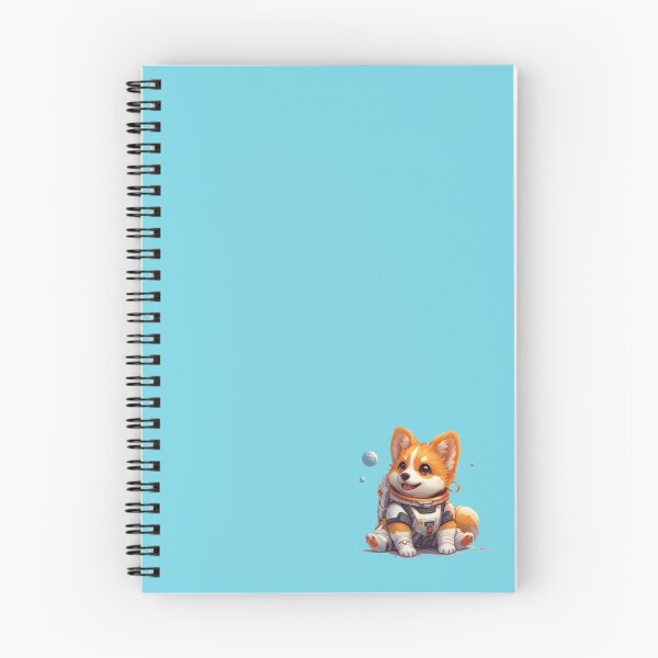 Artikelvorschau, Astronaut Corgi Pastellblau entworfen und verkauft von CosmicOrangeCat.