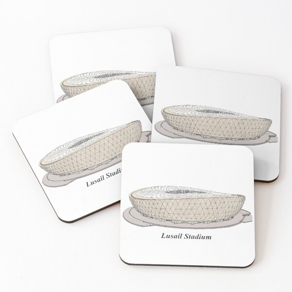Item preview, Sketch of Lusail Stadium designed and sold by GaalArt.