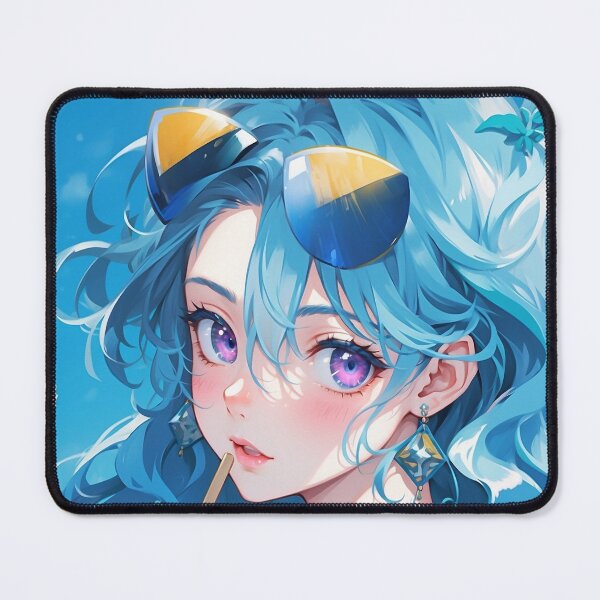 Item preview, anime girl drinking designed and sold by ShiroStore.