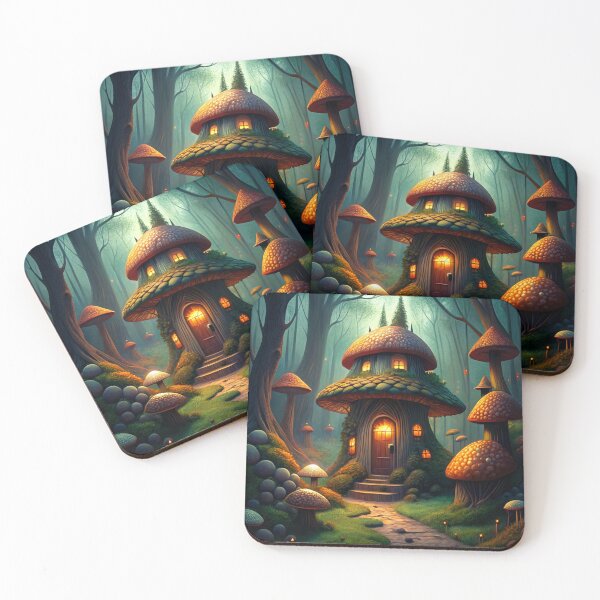 Item preview, mushroom castle designed and sold by designerTurker.