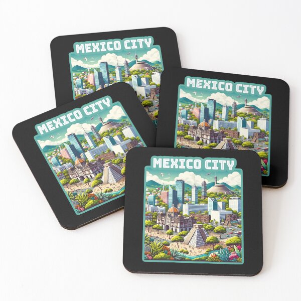 Item preview, Mexico City Modern and Ancient Landmarks designed and sold by Unitepeople.