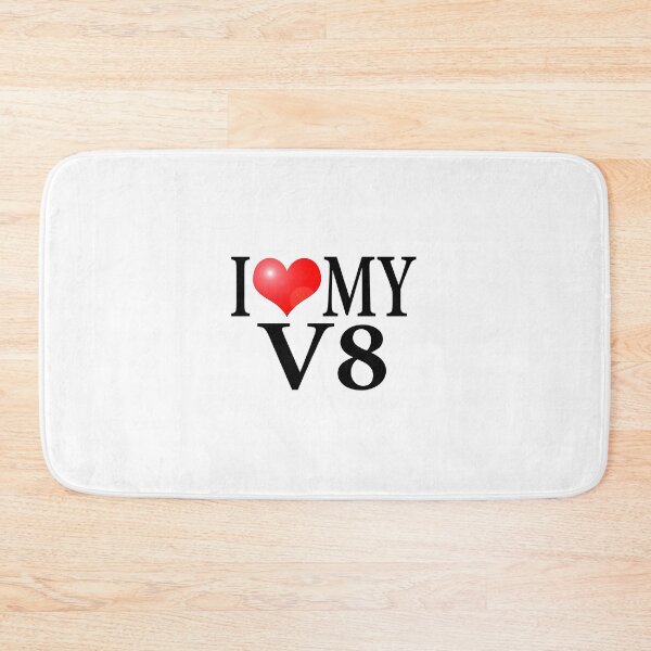 Item preview, I LOVE MY V8 designed and sold by OldClassicCar.