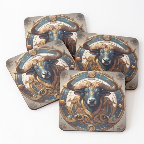 Item preview, Taurus, Zodiac Sign Illustration designed and sold by ZodiBlend.