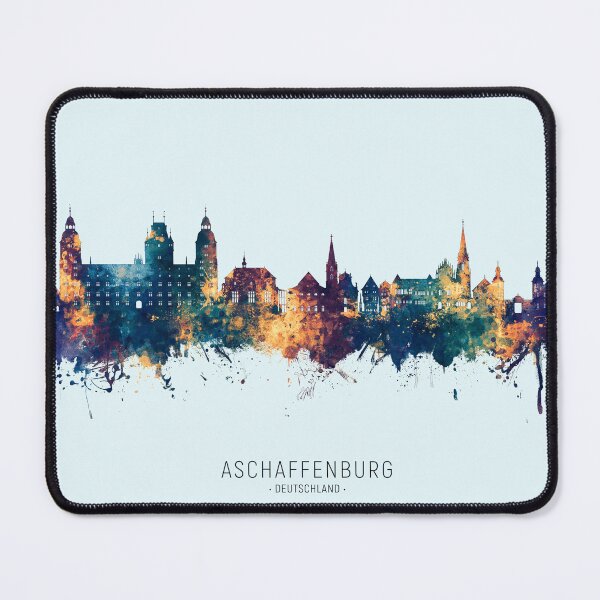 Item preview, Aschaffenburg Germany Skyline designed and sold by ArtPrints.
