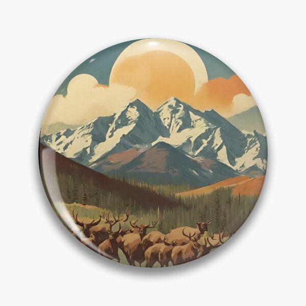 Item preview, Colorado Rustic Style Vintage Poster  designed and sold by CyberArtistOne.