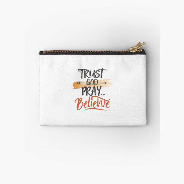 Item preview, Trust God Pray Believe designed and sold by SoulfulStitches.