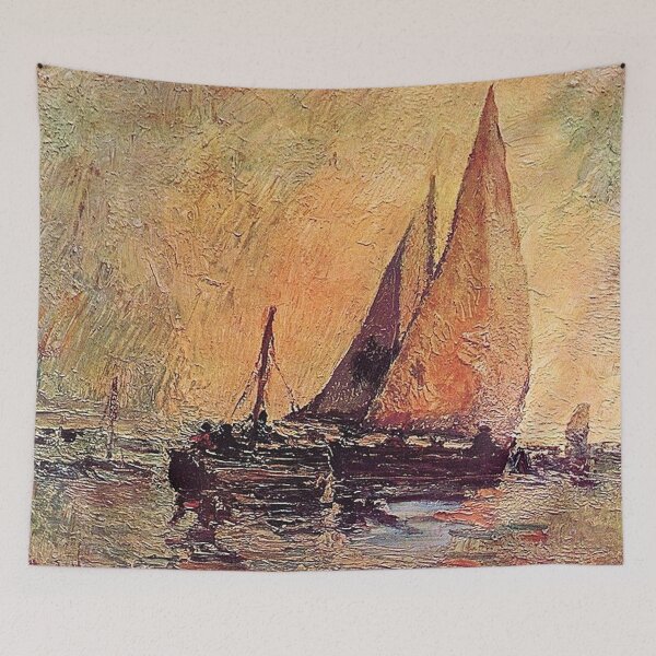 Item preview, Boats at Cassis designed and sold by tomorrowsart.