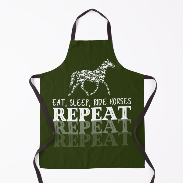 Item preview, Eat, Sleep, Ride Horses Repeat designed and sold by KatanaCreative.