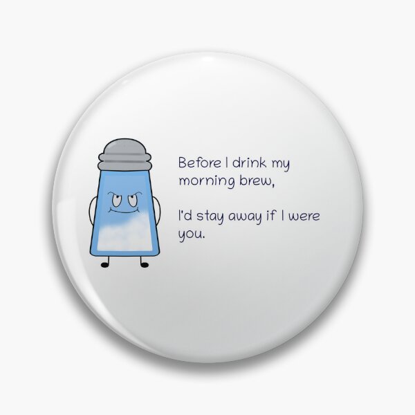 Item preview, Funny Poem Salty Couplet “Morning Brew”  designed and sold by saltycouplets.