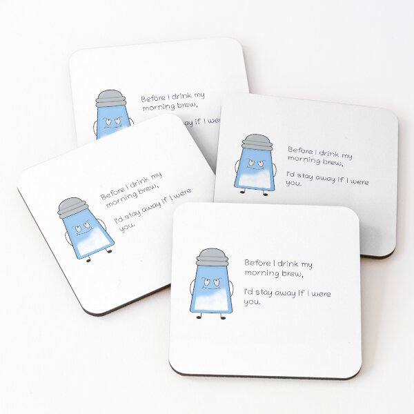 Item preview, Funny Poem Salty Couplet “Morning Brew”  designed and sold by saltycouplets.