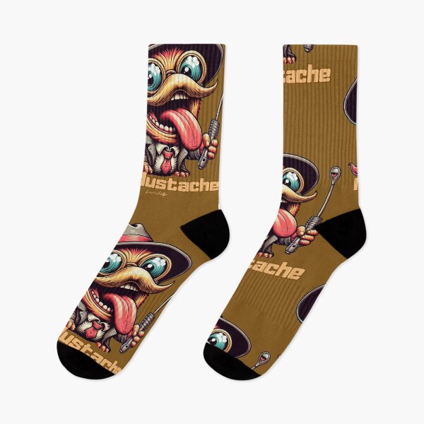 Item preview, Mr. Mustache designed and sold by Belarte.shop.