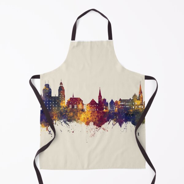 Artikelvorschau, Aschaffenburg Deutschland Skyline entworfen und verkauft von ArtPrints.