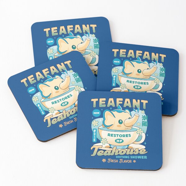 Item preview, Teafant Cute Teahouse designed and sold by Lagelantee.