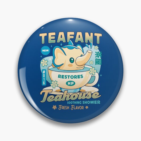 Item preview, Teafant Cute Teahouse designed and sold by Lagelantee.