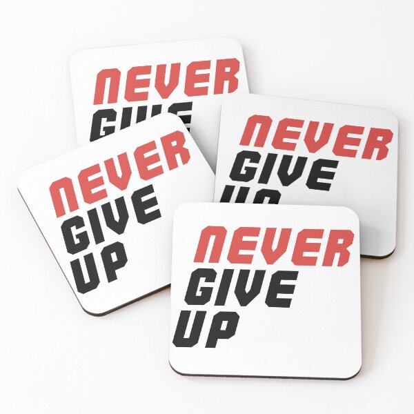 Item preview, Never give up  designed and sold by Wolagno.
