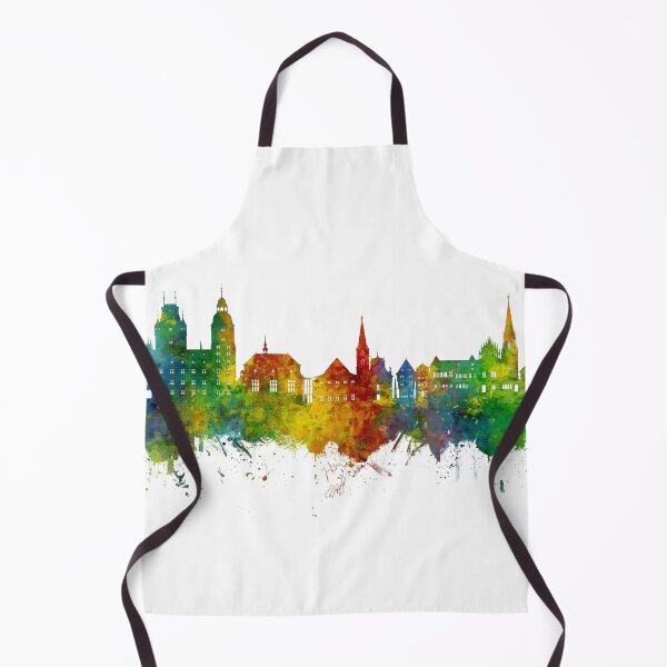Artikelvorschau, Aschaffenburg Deutschland Skyline entworfen und verkauft von ArtPrints.
