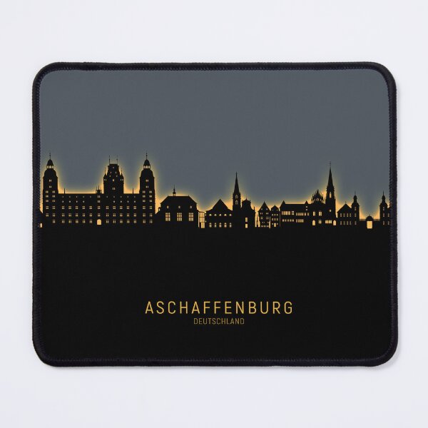 Item preview, Aschaffenburg Germany Skyline designed and sold by ArtPrints.