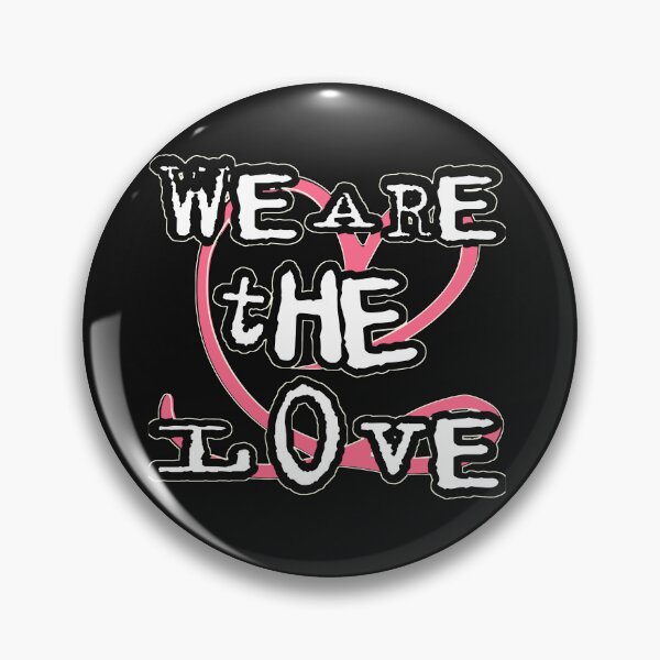 Item preview, WE ARE THE LOVE: Red, Black, and White Love designed and sold by SplashTastic.